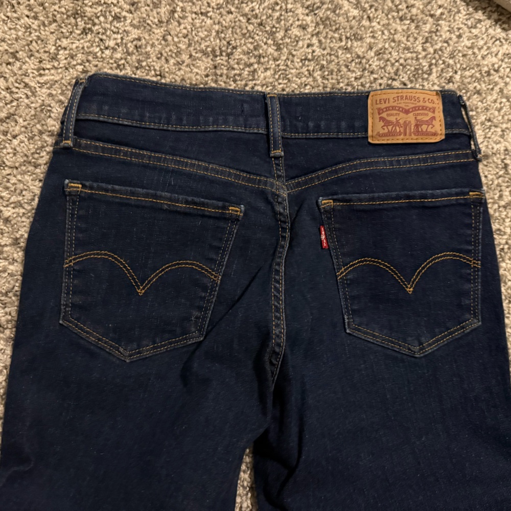 NWOT Levi's Dark Blue 710 Super Skinny Denim Jeans